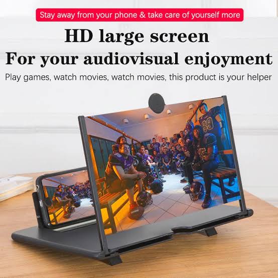 Mobile Phone Screen Magnifier, 3D Foldable Stand 🎉Free Delivery 🎉