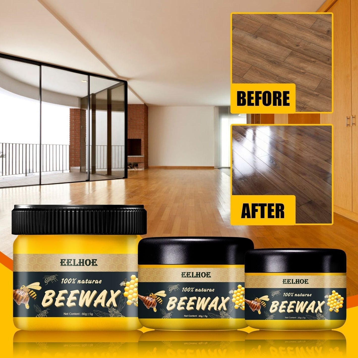 BEEWAX HOUSEHOLD POLISHING