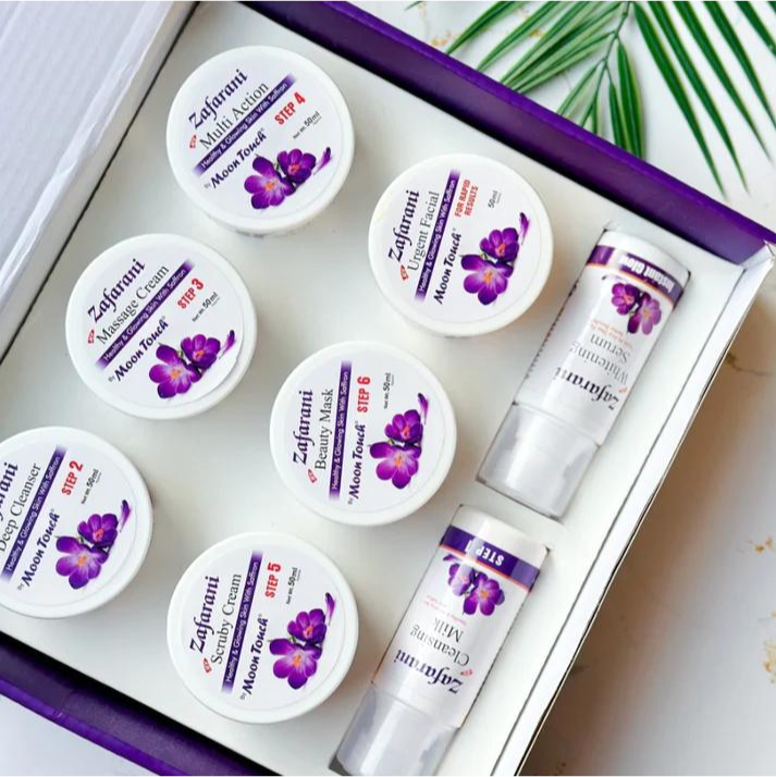 ORGANIC ZAFRANI FACIAL KIT (8 IN 1) - BK ONLINE SHOP