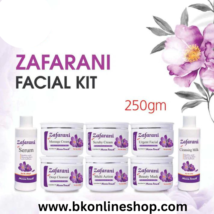 ORGANIC ZAFRANI FACIAL KIT (8 IN 1) - BK ONLINE SHOP